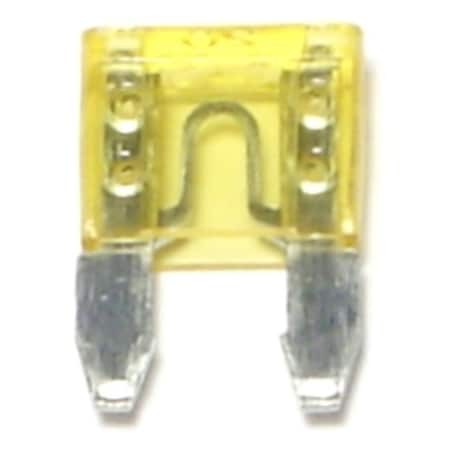 Midwest Fastener Automotive Fuse, 20A, 8 PK 70608